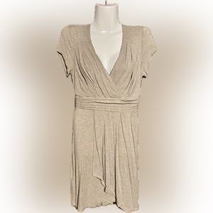 Cleo and Max size 2 dress in light taupe color